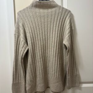 Abercrombie & Fitch Ribbed Mock Neck Sweater